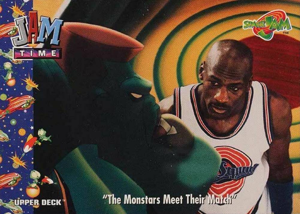 1996 Upper Deck Space Jam Monstars Meet Their Match #38 Basketball Card
