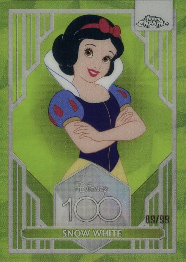 2023 Topps Chrome DISNEY100 Snow White #66 Non-Sports Card