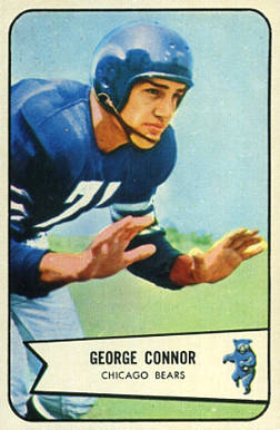 1954 Bowman George Conner #116 Football Card
