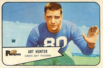 1954 Bowman Art Hunter #58 Football Card