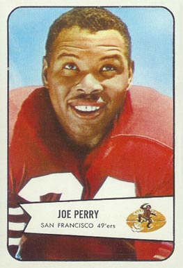 1954 Bowman Joe Perry #6 Football Card