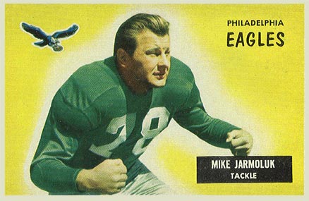 1955 Bowman Mike Jarmoluk #151 Football Card