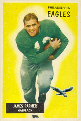 1955 Bowman James Parmer #135 Football Card
