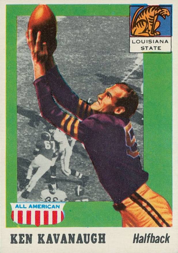 1955 Topps All-American Ken Kavanaugh #50 Football Card