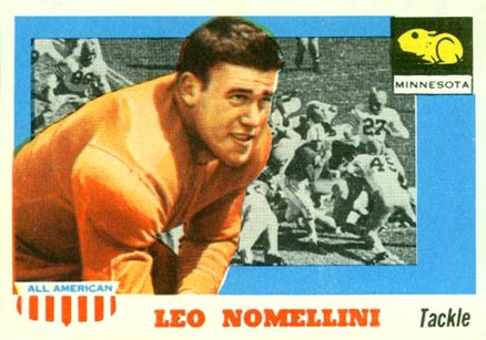 1955 Topps All-American Leo Nomellini #29 Football Card