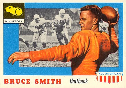 1955 Topps All-American Bruce A. Smith #19 Football Card