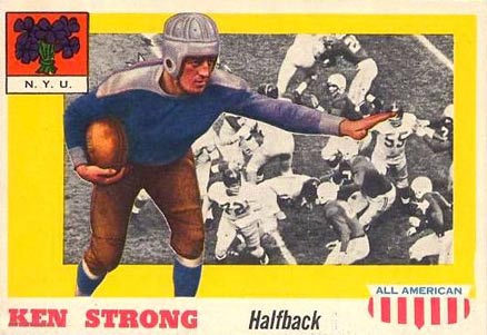 1955 Topps All-American Ken Strong #24 Football Card