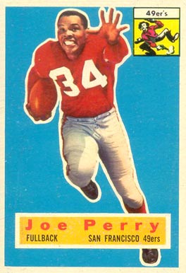 1956 Topps Joe Perry #110 Football Card
