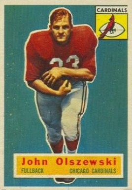 1956 Topps John Olszewski #106 Football Card