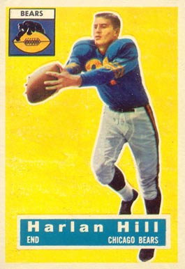 1956 Topps Harlan Hill #59 Football Card