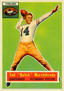 1956 Topps Ted "Butch" Marchibroda #51 Football Card