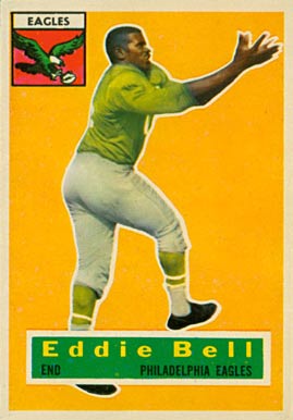 1956 Topps Eddie Bell #4 Football Card