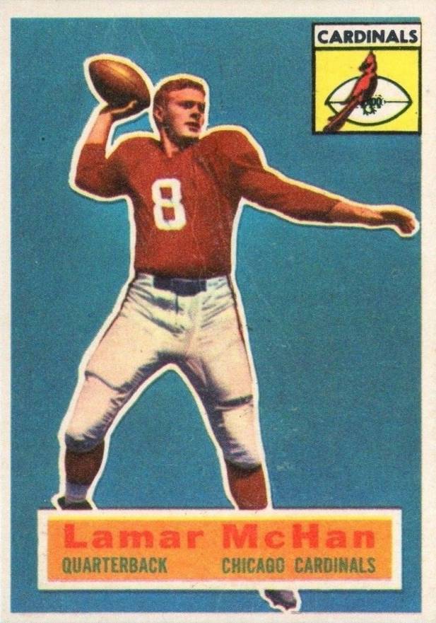 1956 Topps Lamar McHan #118 Football Card