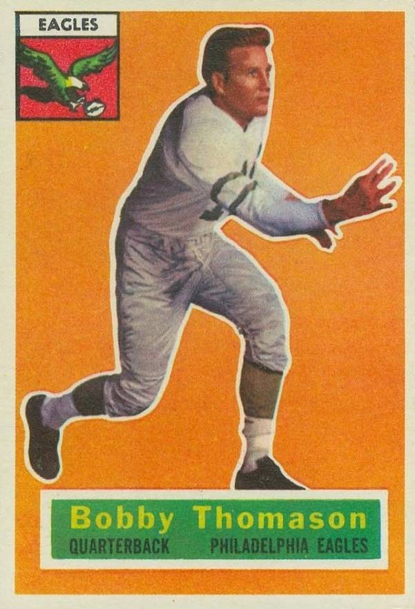 1956 Topps Bobby Thomason #100 Football Card