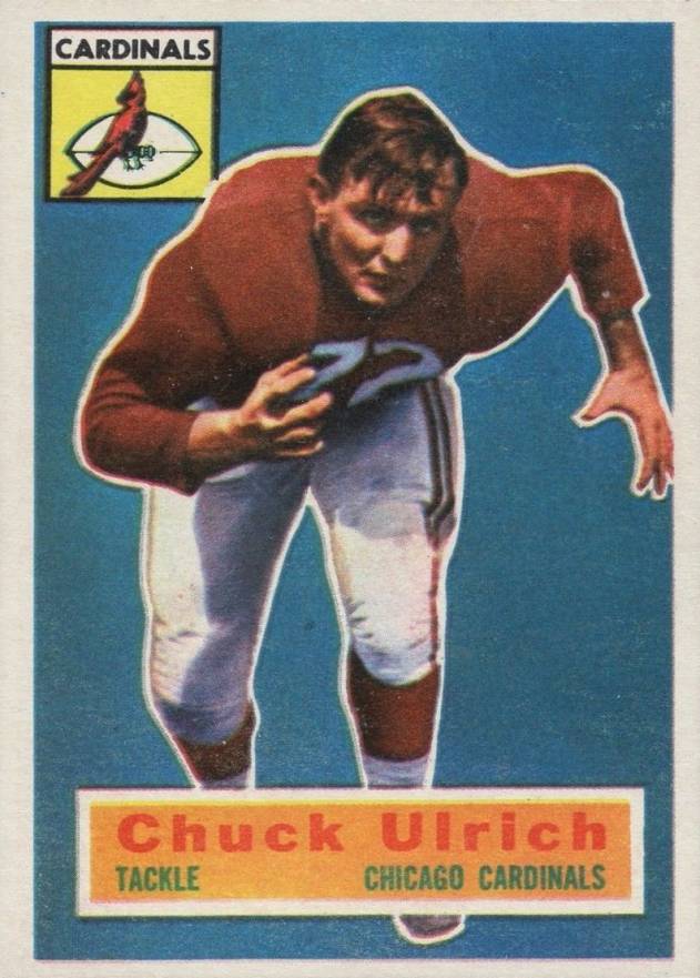 1956 Topps Chuck Ulrich #94 Football Card