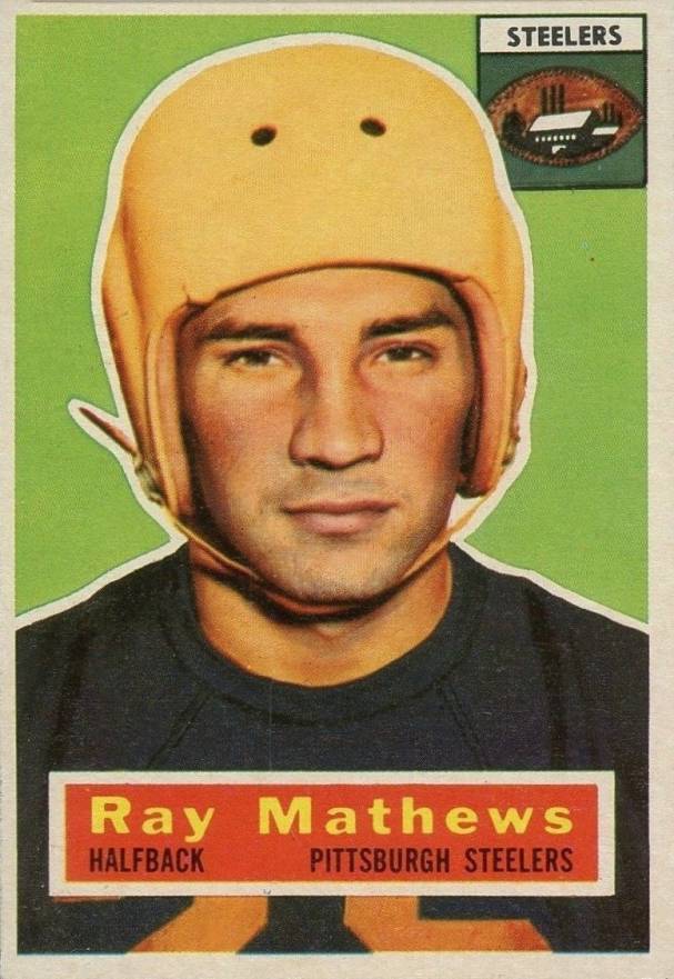 1956 Topps Ray Mathews #75 Football Card