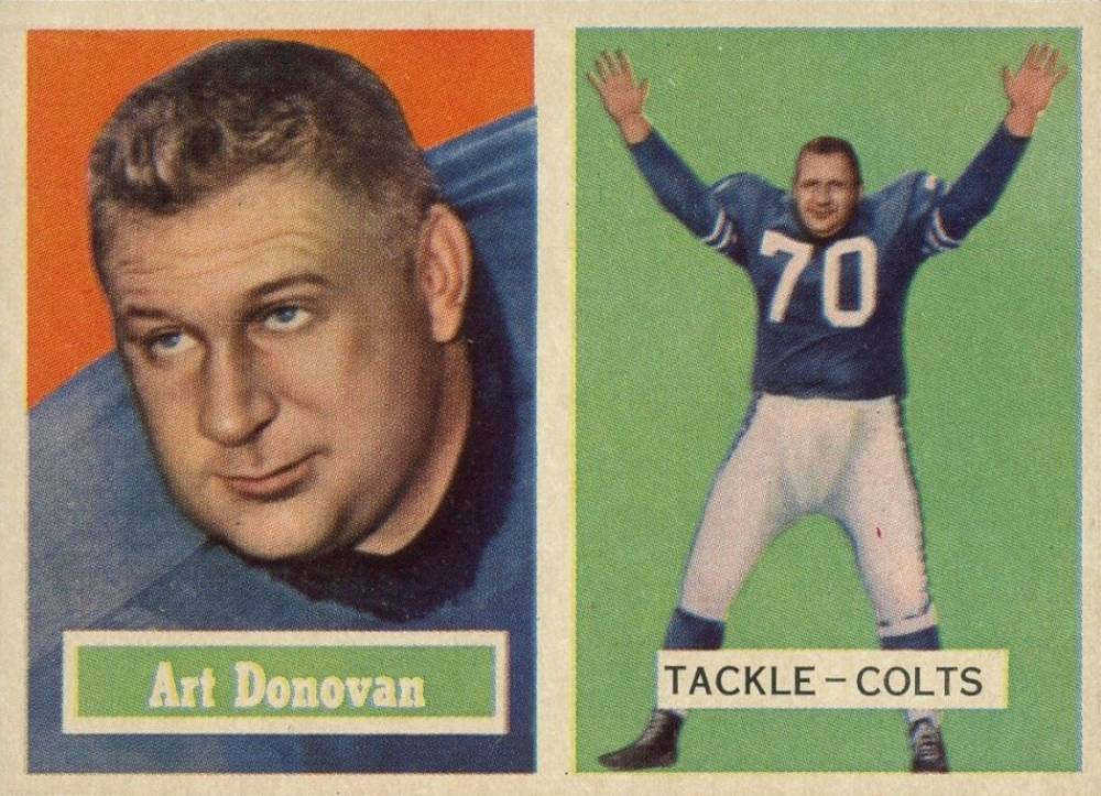 1957 Topps Art Donovan #65 Football Card