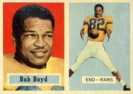 1957 Topps Bob Boyd #70 Football Card