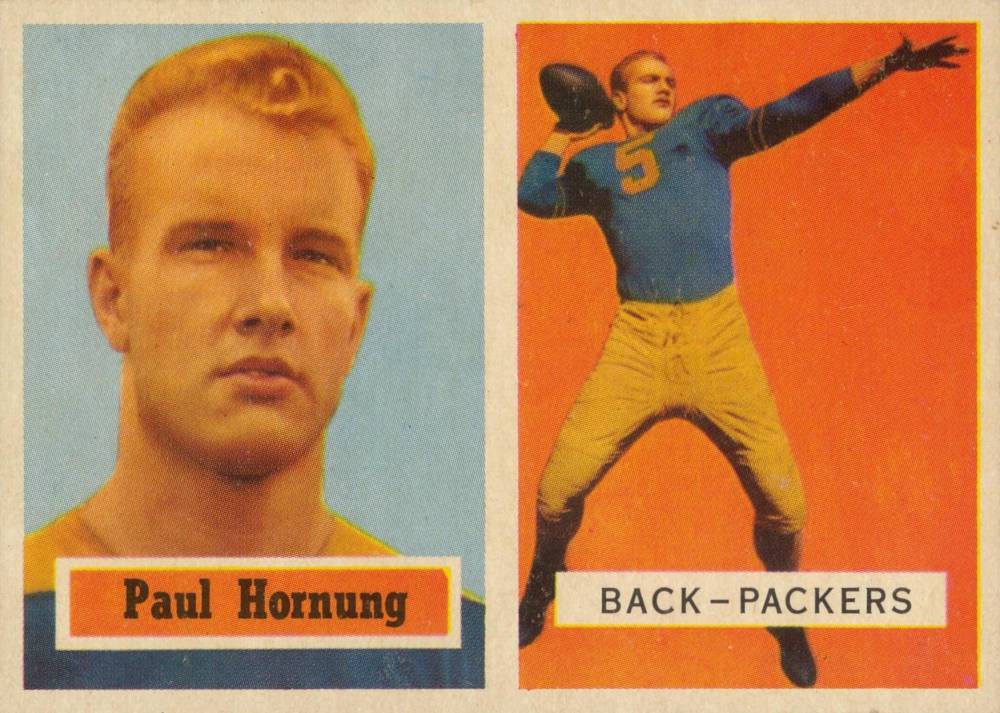 1957 Topps Paul Hornung #151 Football Card