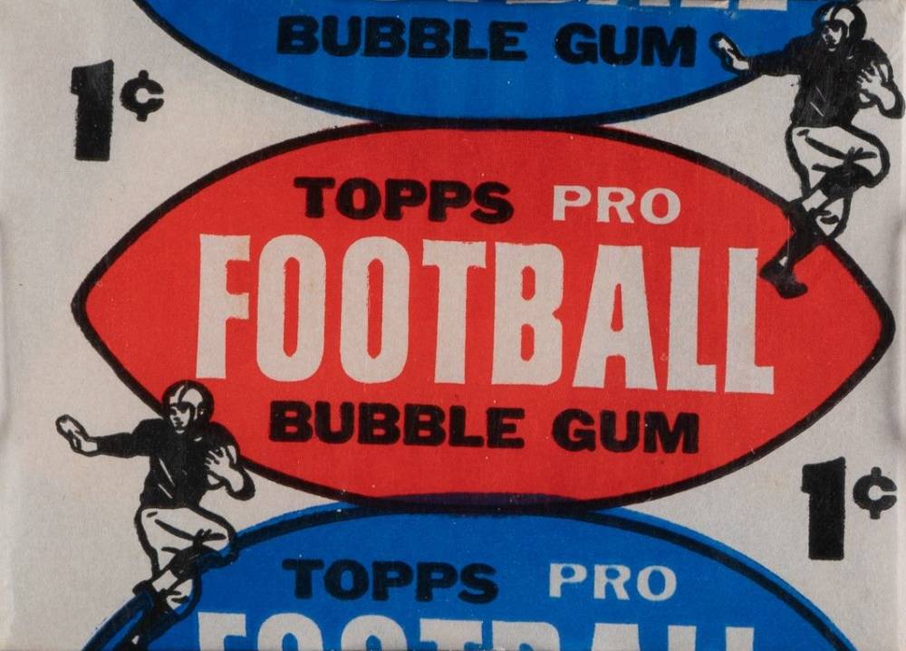 1957 Topps Wax Pack #WP Football Card