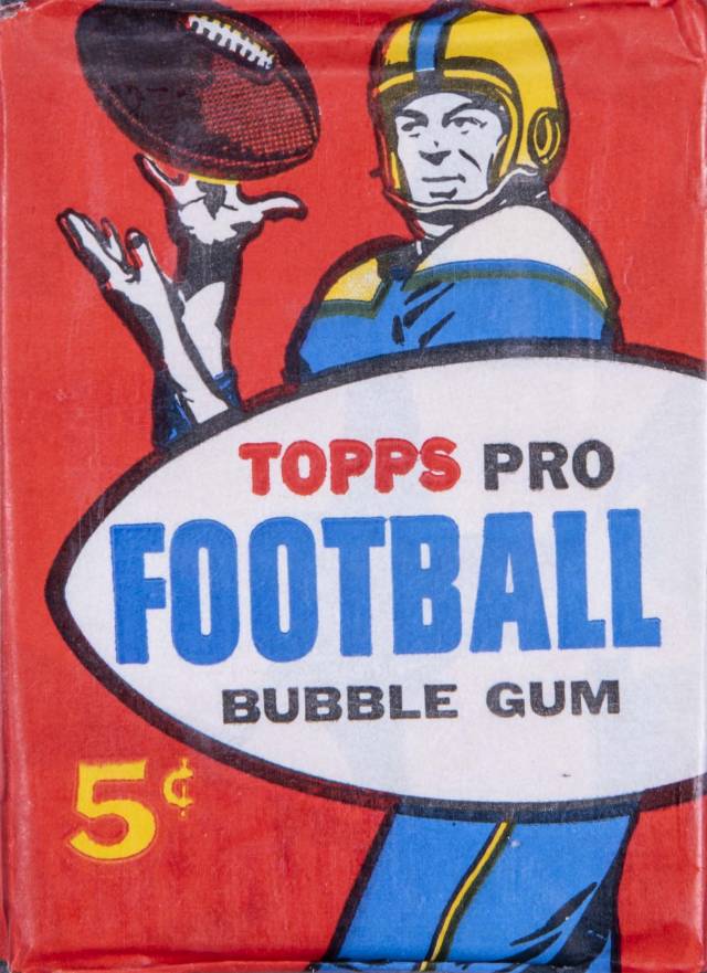1957 Topps Wax Pack #WP Football Card