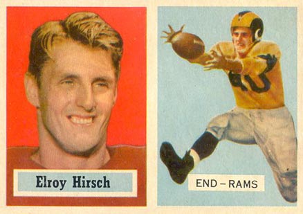 1957 Topps Elroy Hirsch #46 Football Card