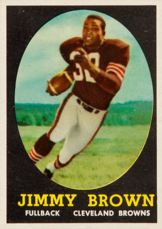 1958 Topps Jim Brown #62 Football Card