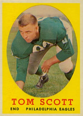 1958 Topps Tom Scott #125 Football Card