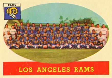 1958 Topps Los Angeles Rams #85 Football Card