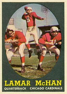 1958 Topps Lamar McHan #68 Football Card