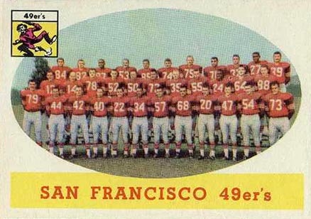 1958 Topps San Francisco 49ers #41 Football Card