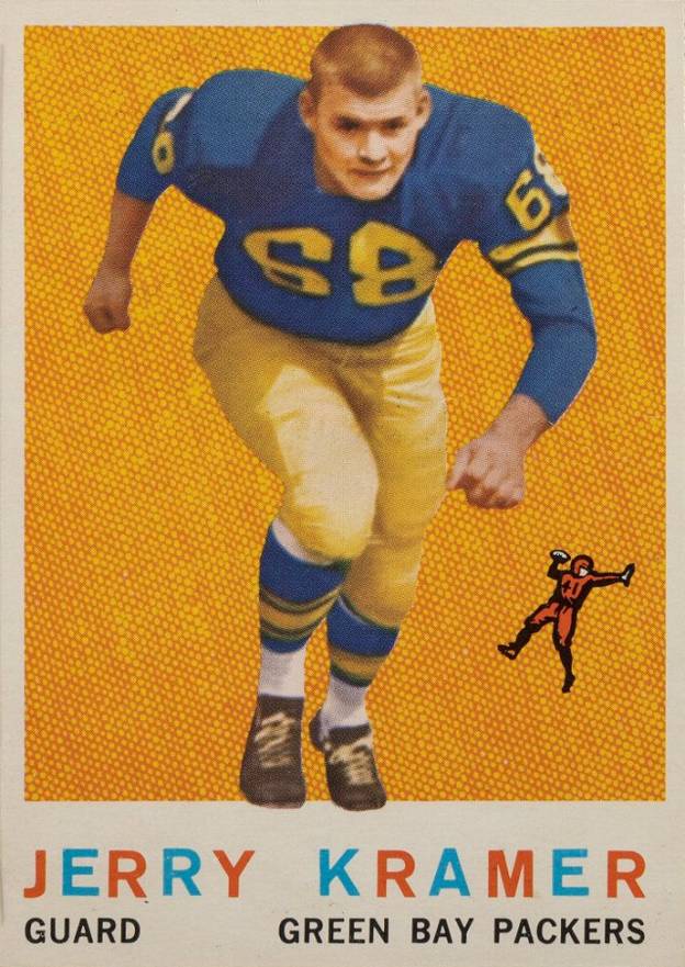 1959 Topps Jerry Kramer #116 Football Card