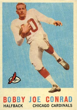 1959 Topps Bobby Joe Conrad #173 Football Card