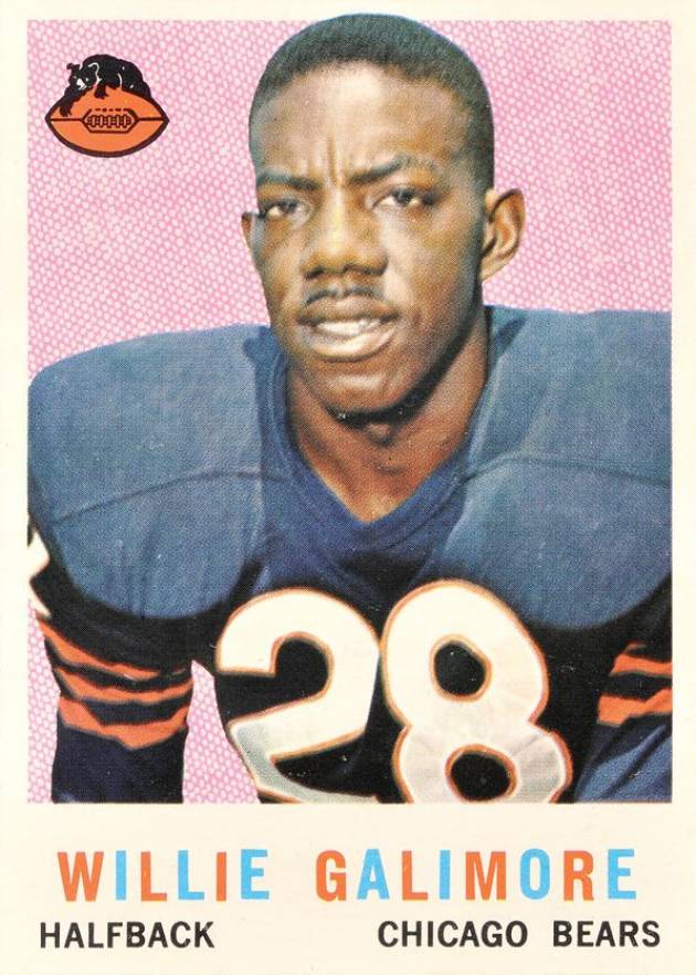 1959 Topps Willie Galimore #145 Football Card