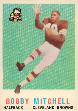 1959 Topps Bobby Mitchell #140 Football Card