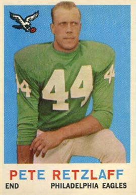 1959 Topps Pete Retzlaff #88 Football Card