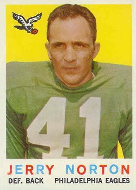 1959 Topps Jerry Norton #79 Football Card