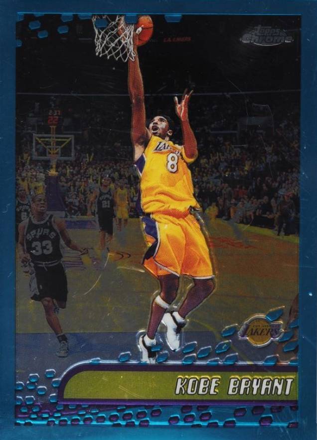 2001 Topps Chrome Kobe Bryant #50 Basketball Card