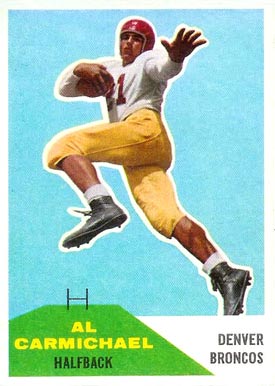 1960 Fleer Al Carmichael #110 Football Card