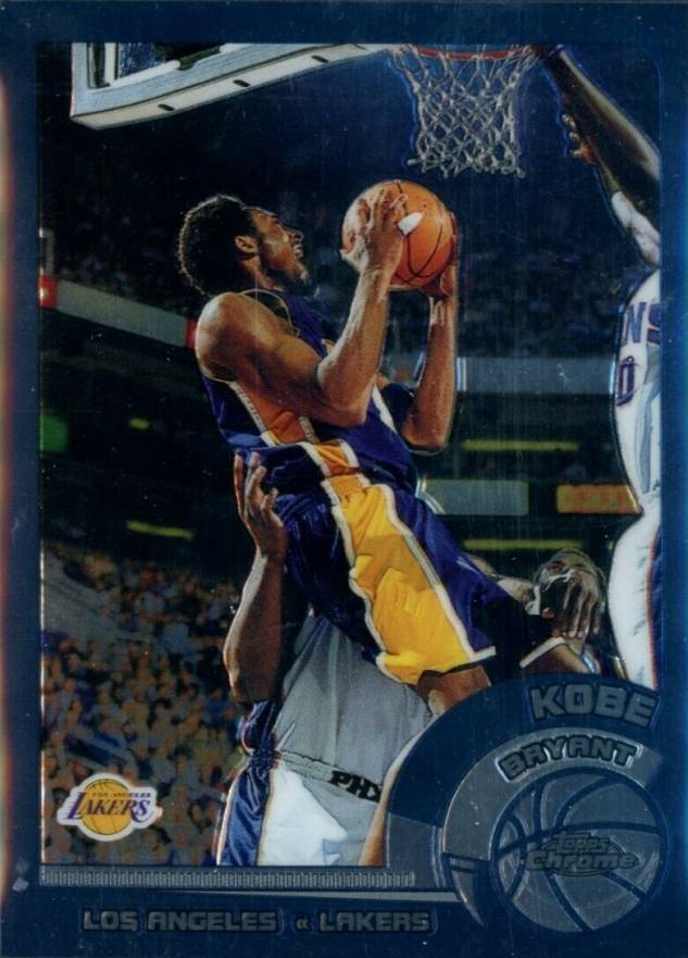 2002 Topps Chrome Kobe Bryant #21 Basketball Card