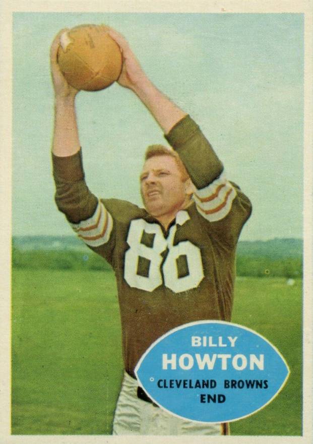 1960 Topps Bill Howton #27 Football Card