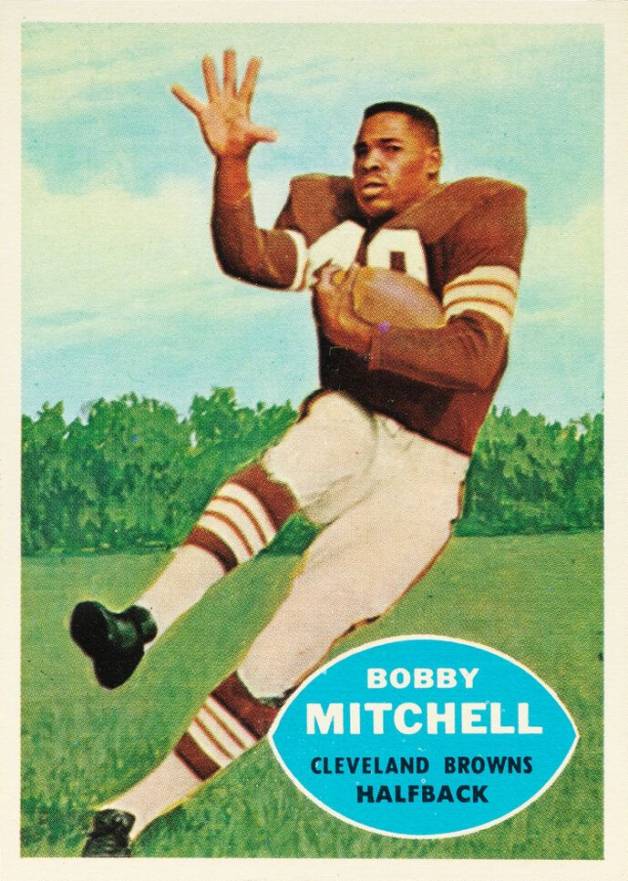 1960 Topps Bobby Mitchell #25 Football Card