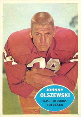 1960 Topps John Olszewski #125 Football Card