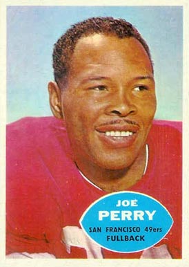 1960 Topps Joe Perry #114 Football Card