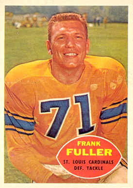1960 Topps Frank Fuller #111 Football Card