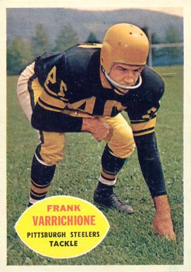 1960 Topps Frank Varrichione #97 Football Card