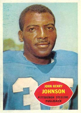 1960 Topps John Henry Johnson #94 Football Card