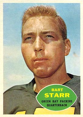 1960 Topps Bart Starr #51 Football Card