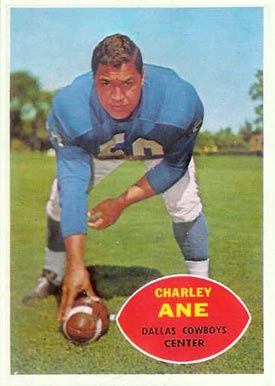 1960 Topps Charlie Ane #37 Football Card