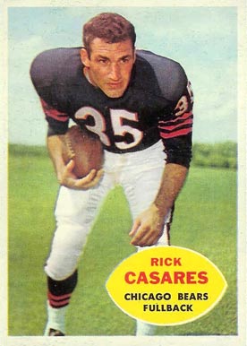 1960 Topps Rick Casares #13 Football Card